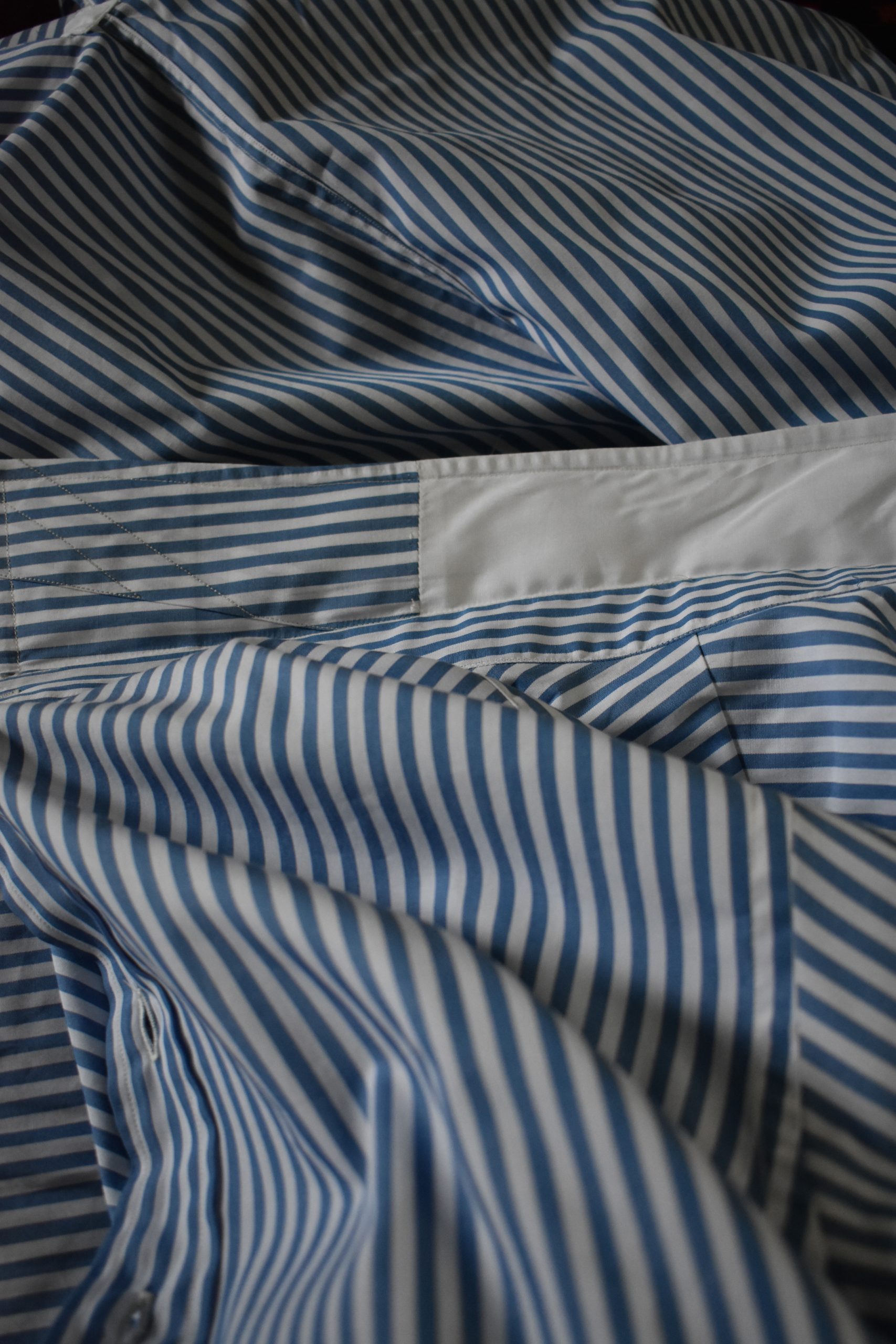HAND-SEWN FORMAL SHIRT IN CLASSIC BENGAL STRIPE 100s 2-PLY POPLIN 12 HAND-SEWN FORMAL SHIRT IN CLASSIC BENGAL STRIPE 100s 2-PLY POPLIN - Image 12