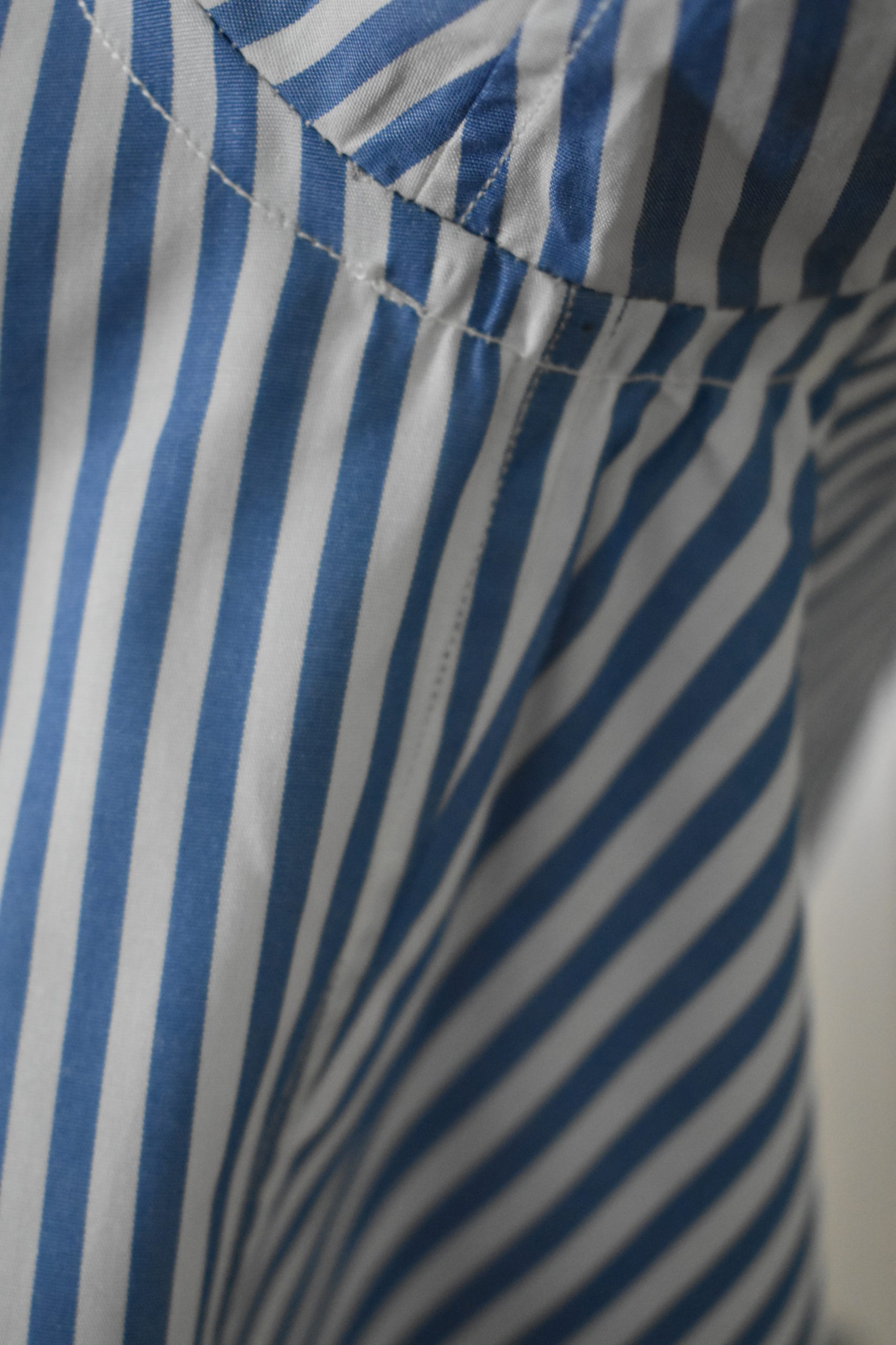 HAND-SEWN FORMAL SHIRT IN CLASSIC BENGAL STRIPE 100s 2-PLY POPLIN 9 HAND-SEWN FORMAL SHIRT IN CLASSIC BENGAL STRIPE 100s 2-PLY POPLIN - Image 9