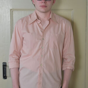 AVIDAN SHIRT IN DUSTY ROSE COTTON POPLIN