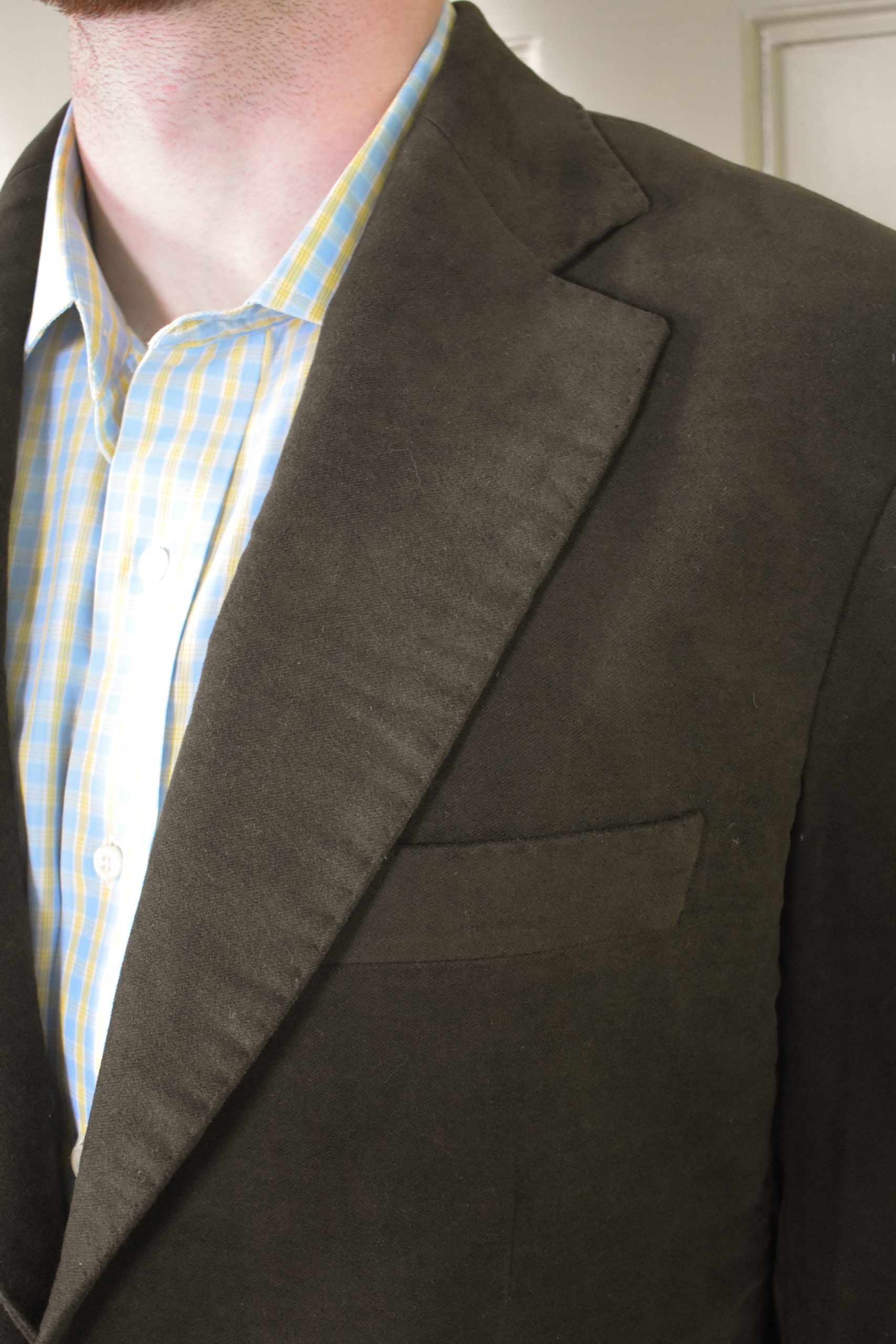 COFFEE BROWN COTTON MOLESKIN SUIT 5 COFFEE BROWN COTTON MOLESKIN SUIT - Image 5